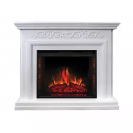 Электрокамин с широким очагом 2D Real-Flame