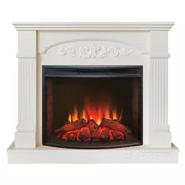 Электрокамин с широким очагом 2D Real-Flame