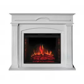 Электрокамин с широким очагом 2D Real-Flame