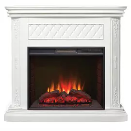 Электрокамин с широким очагом 2D Real-Flame