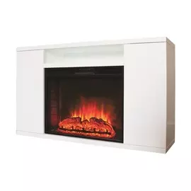 Электрокамин с широким очагом 2D Real-Flame