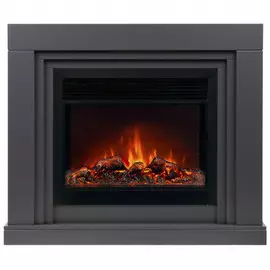 Электрокамин с широким очагом 2D Real-Flame