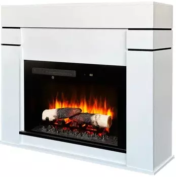 Электрокамин с широким очагом 2D Real-Flame