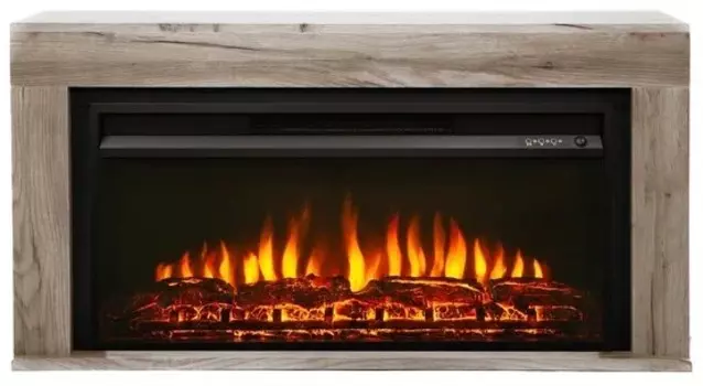 Электрокамин с широким очагом 2D Real-Flame