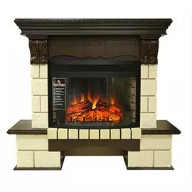 Электрокамин с широким очагом 2D Royal Flame