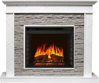 Электрокамин с широким очагом 2D Royal Flame