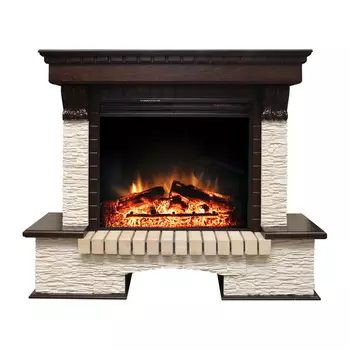 Электрокамин с широким очагом 2D Royal Flame