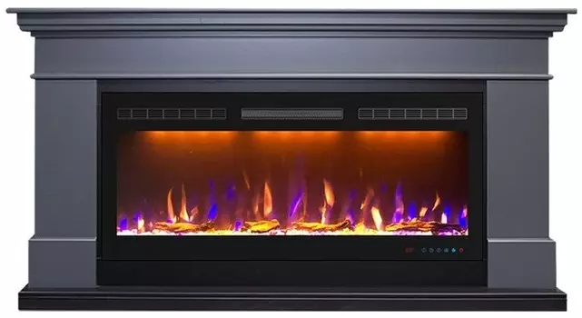 Электрокамин с широким очагом 2D Royal Flame