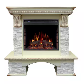 Электрокамин с широким очагом 2D Royal Flame