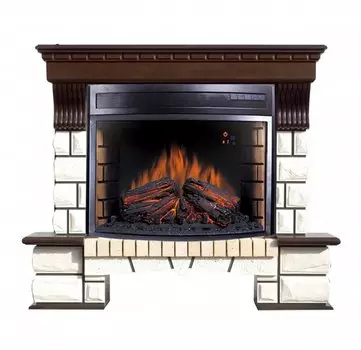 Электрокамин с широким очагом 2D Royal Flame