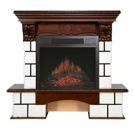 Электрокамин с широким очагом 2D Royal Flame