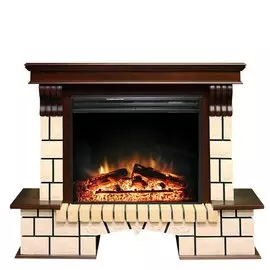 Электрокамин с широким очагом 2D Royal Flame