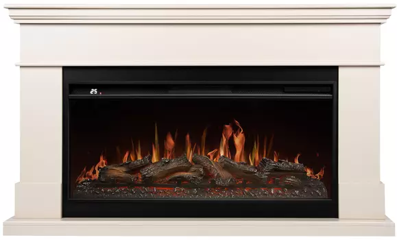 Электрокамин с широким очагом 2D Royal Thermo