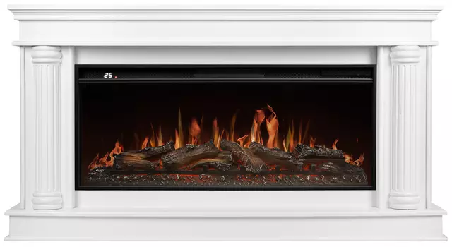 Электрокамин с широким очагом 2D Royal Thermo