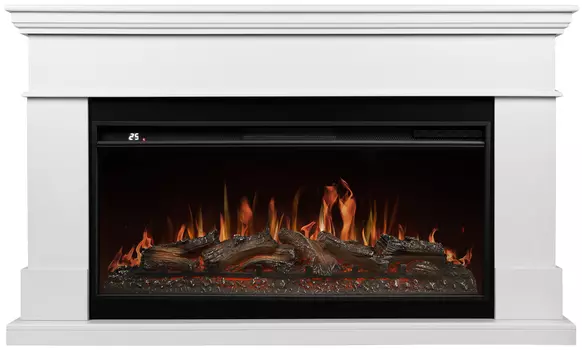 Электрокамин с широким очагом 2D Royal Thermo