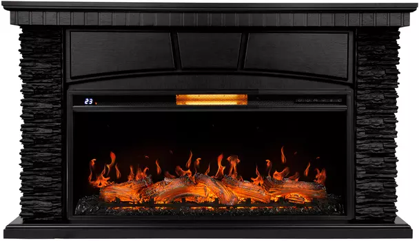 Электрокамин с широким очагом 2D Royal Thermo