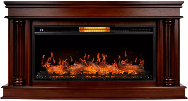 Электрокамин с широким очагом 2D Royal Thermo