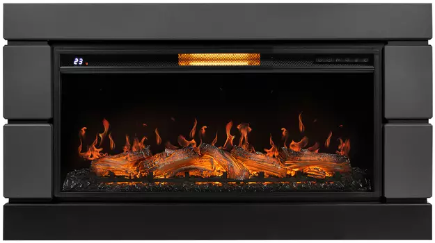 Электрокамин с широким очагом 2D Royal Thermo