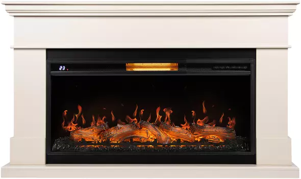 Электрокамин с широким очагом 2D Royal Thermo