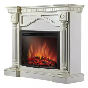 Электрокамин с широким очагом 3D Electrolux