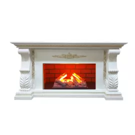 Электрокамин с широким очагом 3D Glenrich