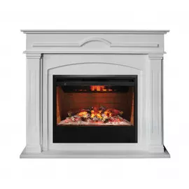 Электрокамин с широким очагом 3D Real-Flame