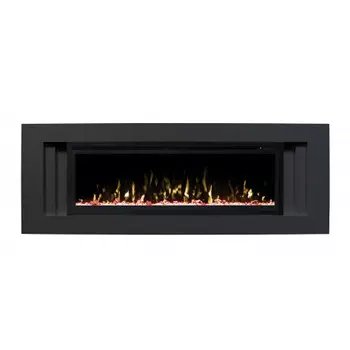 Электрокамин с широким очагом 3D Real-Flame