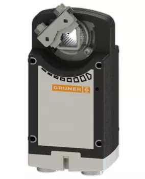 Электропривод с возвратной пружиной Gruner