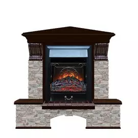 Каменный электрический камин Glenrich