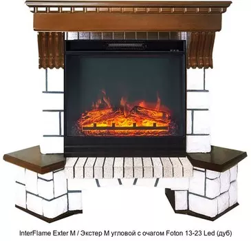 Каменный камин (портал+очаг) InterFlame