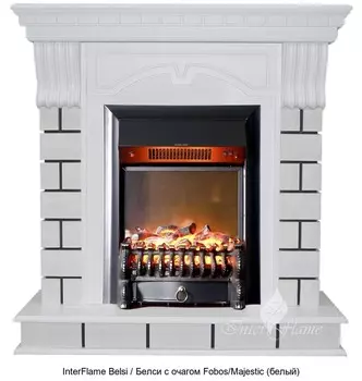 Каменный камин (портал+очаг) InterFlame