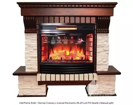 Каменный камин (портал+очаг) InterFlame