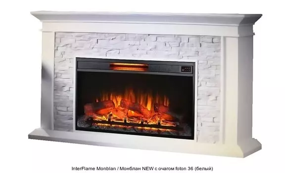 Каменный камин (портал+очаг) InterFlame