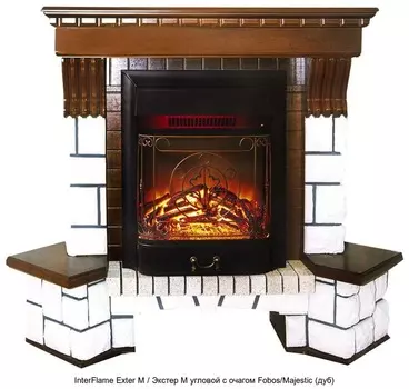 Каменный камин (портал+очаг) InterFlame