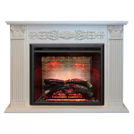 Камин белого цвета Real-Flame