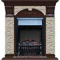 Камин с эффектом живого огня Glenrich