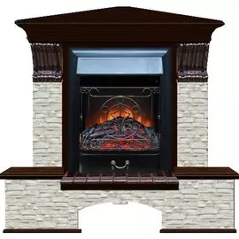 Камин с эффектом живого огня Glenrich