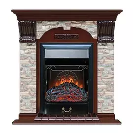 Камин с эффектом живого пламени Glenrich