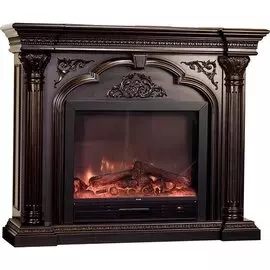 Каминокомплект темный орех Glenrich