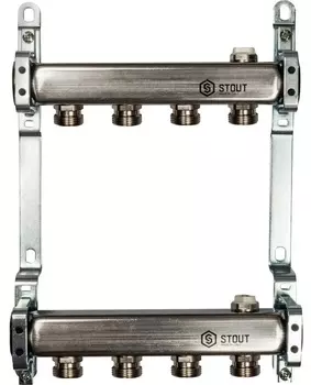 Коллектор для радиаторной разводки STOUT