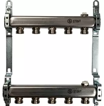 Коллектор для радиаторной разводки STOUT