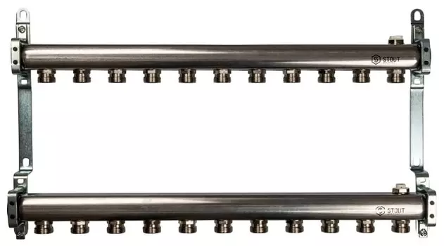 Коллектор для радиаторной разводки STOUT