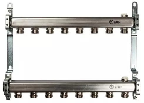 Коллектор для радиаторной разводки STOUT