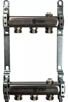 Коллектор для радиаторной разводки STOUT