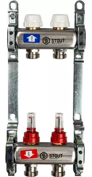 Коллектор с расходомерами STOUT