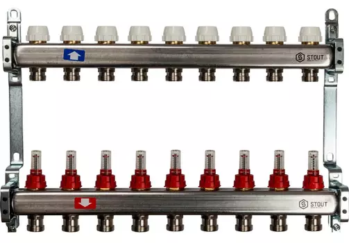 Коллектор с расходомерами STOUT