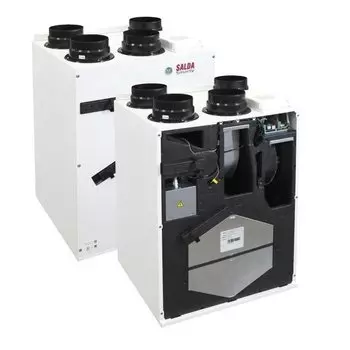 Компактная подвесная приточно-вытяжная установка Salda