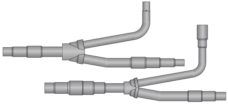 Комплект разветвителей Lessar