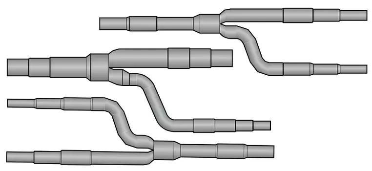 Комплект разветвителей Lessar