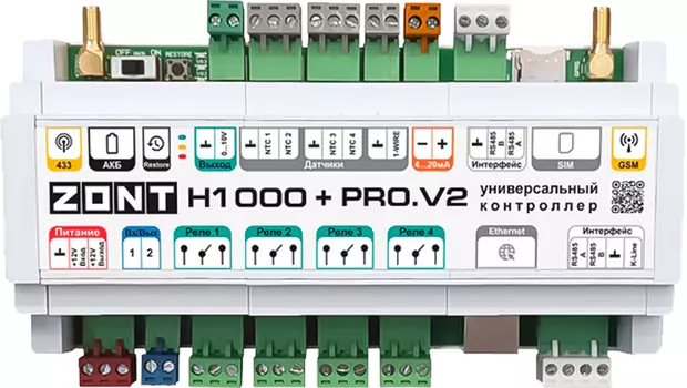 Контроллер для котла ZONT